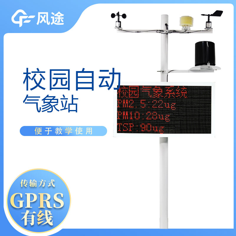 校園自動氣象站具備哪些基本功能呢？